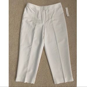 Pursuits Ltd. white trousers (NWT)